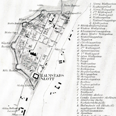 Stadsvandring (SE) ”Rädda Halmstad! Återskapa vallgraven.”